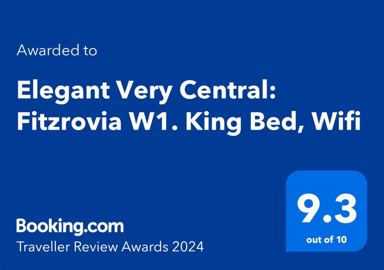 لندن Elegant Very Central: Fitzrovia W1. King Bed, Wifi المظهر الخارجي الصورة
